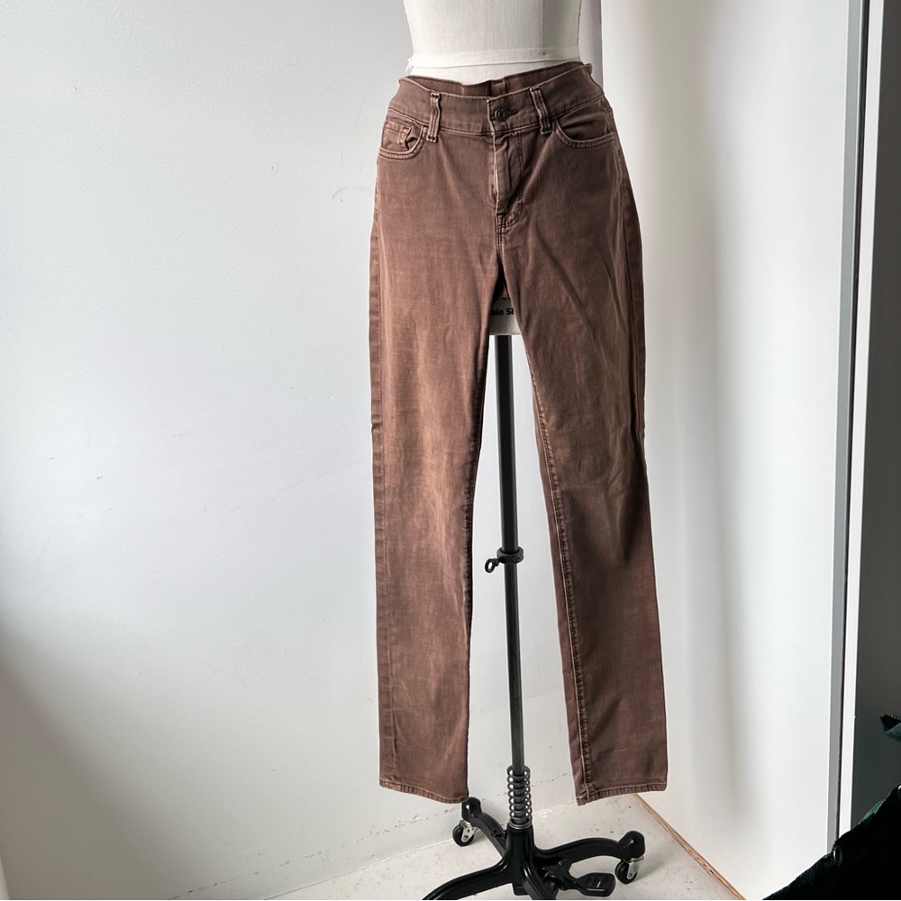 Vintage 7 Jeans muted brown cotton